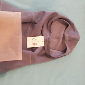 Zyia active oh so soft hoodie -stone blue